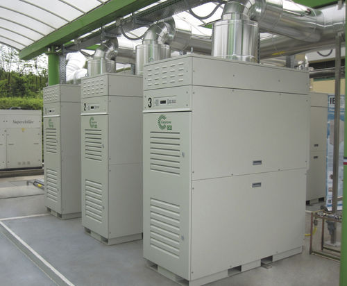 天然气发动机热电联产设备 - 43 - 81 kVA - CAPSTONE TURBINE - 生物气体