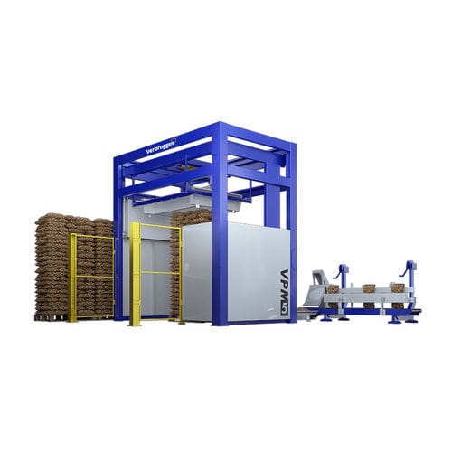 低床码垛机 - VPM-5 - Verbruggen Palletizing Solutions - 带堆垛机 / 袋子 / 搬运