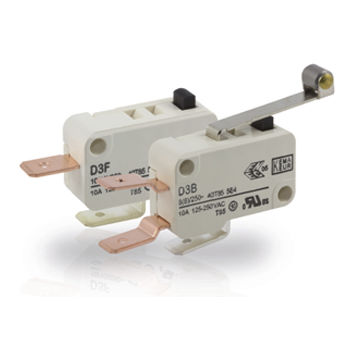 微型开关 - D Series - ZF switches and sensors - 杠杆 / 单极 / IEC