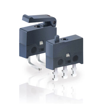 超小型开关 - DH Series - ZF switches and sensors - 弹簧 / SPDT / IP40