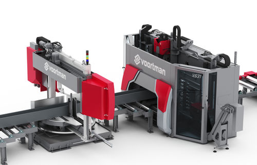 钻孔锯机 - Voortman Steel Machinery - 带式 / 用于金属 / 用于型材