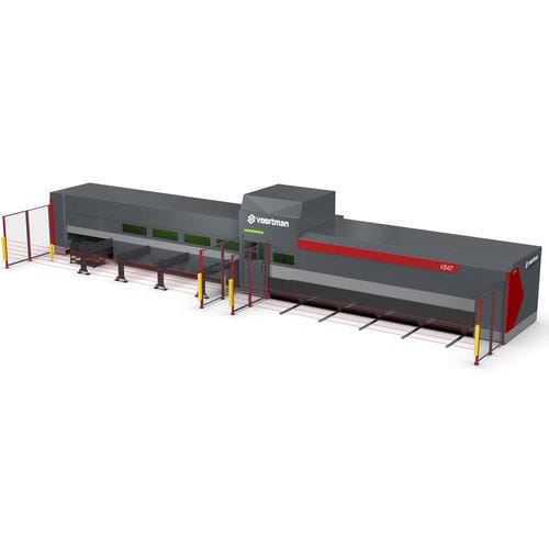 激光切割机 - V842 - Voortman Steel Machinery - 用于金属 / 管道