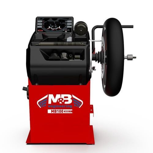 摩托车轮胎平衡机 - MB100 BIKE HS - M & B Engineering S.r.l. - 自动 / 电脑辅助
