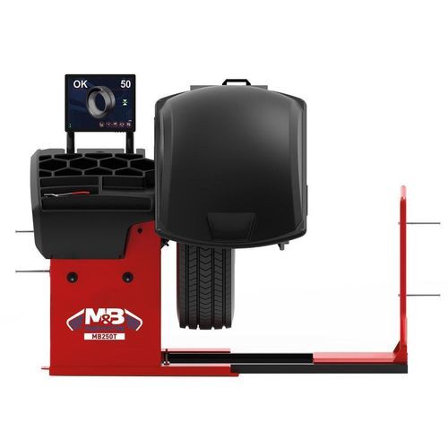 卡车轮胎平衡机 - MB250T - M & B Engineering S.r.l. - 用于公共汽车 / 车用 / 自动