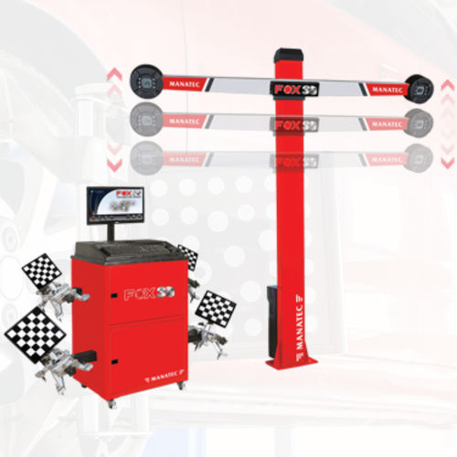 3D车轮对准机 - FOX Auto BoomX - Manatec Electronics Pvt. Ltd. - 车用 / 带自动摄像头