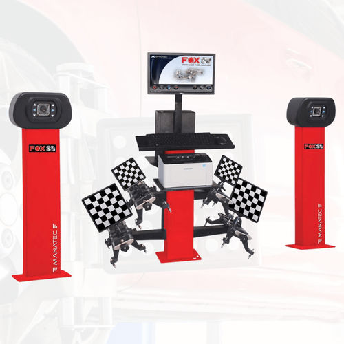 3D车轮对准机 - FOX DTX - Manatec Electronics Pvt. Ltd. - 车用