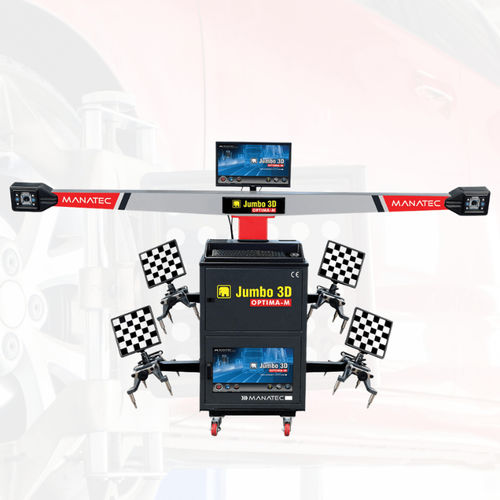3D车轮对准机 - Jumbo Optima M - Manatec Electronics Pvt. Ltd. - 用于卡车 / 车用 / 用于总线