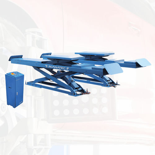 双剪式汽车升降平台 - WASL D 40 - Manatec Electronics Pvt. Ltd. - 4吨 / 2吨 / 电动液压