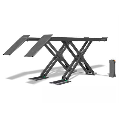 剪刀式汽车升降平台 - UNI 5000 NT - Otto Nussbaum GmbH & Co. KG - 液压 / 车用 / 400V