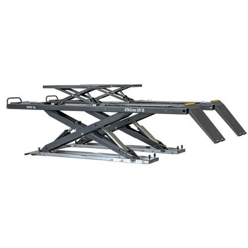 剪刀式汽车升降平台 - ATH-Cross Lift 35 OGA - ATH-Heinl GmbH & Co. KG - 3.5吨 / 电动液压 / 车用