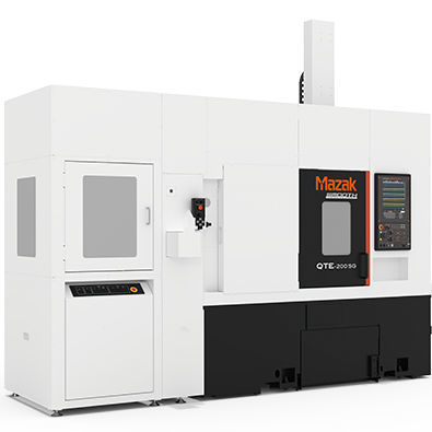 CNC数控车削加工中心 - QTE - Mazak/马扎克 - 双轴 / 12工具 / 高速