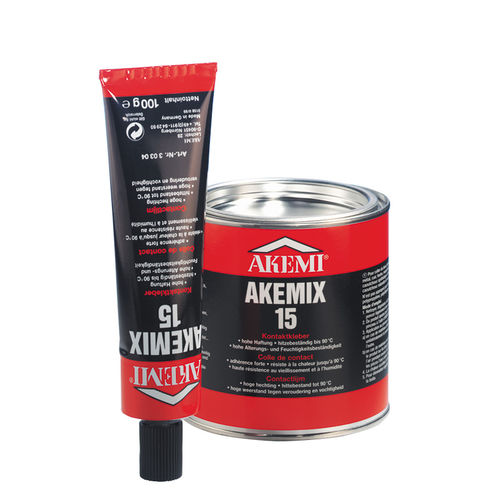 聚氯丁烯胶 - AKEMIX 15  - AKEMI chemisch technische Spezialfabrik GmbH - 通用 / 用于金属 / 用于玻璃