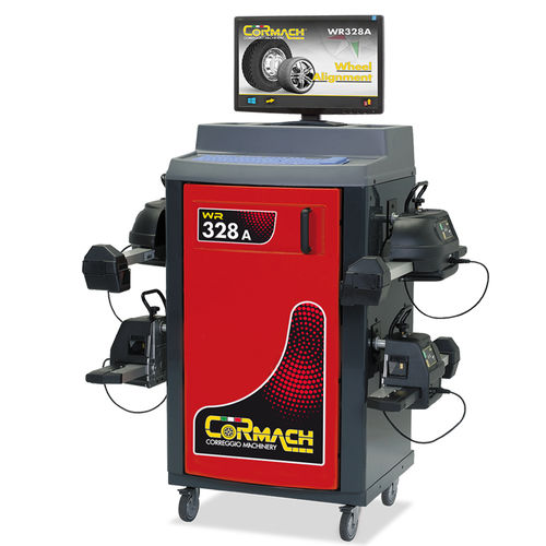 8 CCD车轮对准机 - WR 328A - Cormach S.r.l. Correggio Machinery - 用于卡车 / 车用 / 带自动摄像头