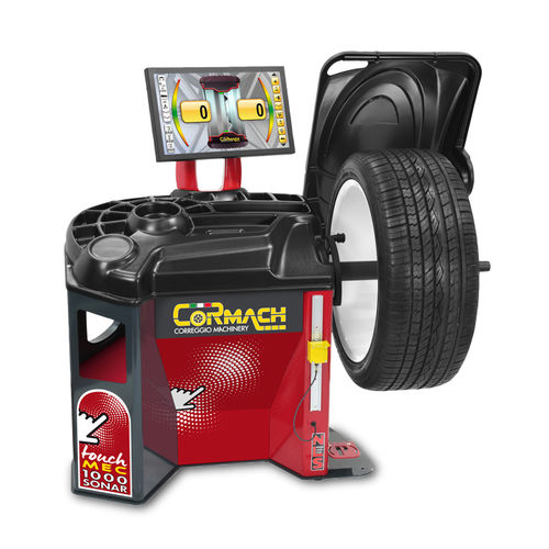 车用轮胎平衡机 - TOUCH MEC 1000-P RLC SONAR - Cormach S.r.l. Correggio Machinery - 自动