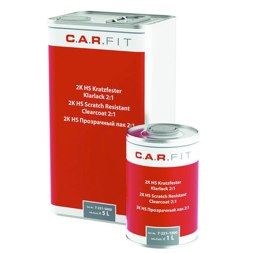 双组分亮光漆 - 7-322-2501 - August Handel GmbH - CARFIT - 丙烯塑料 / 水基 / 高化学耐力