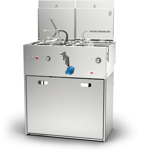 水清洗机 - Duplex-800 - B-TEC GmbH - 喷洒 / 溶剂式 / 刷式