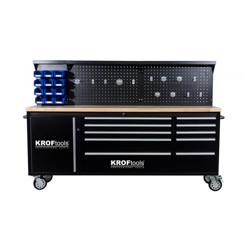 木质工作台 - 8630 - KROFtools Professional Tools - 抽屉 / 移动式