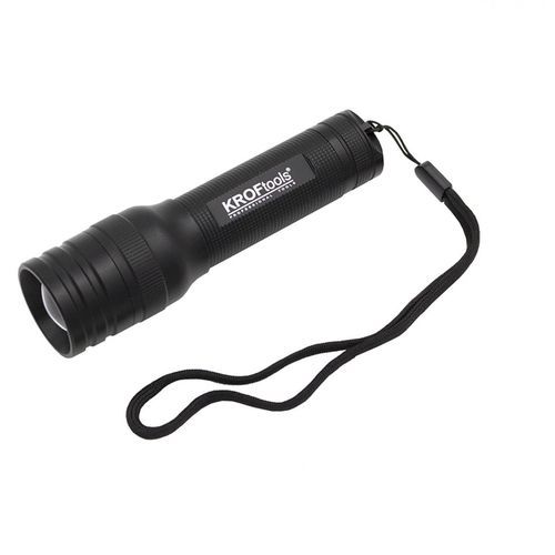 LED手电筒 - 1070 - KROFtools Professional Tools - 电池式 / 可调节