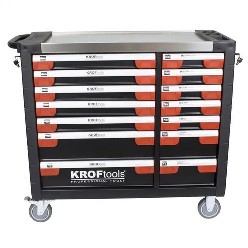 7屉式车间工具车 - 8660 - KROFtools Professional Tools