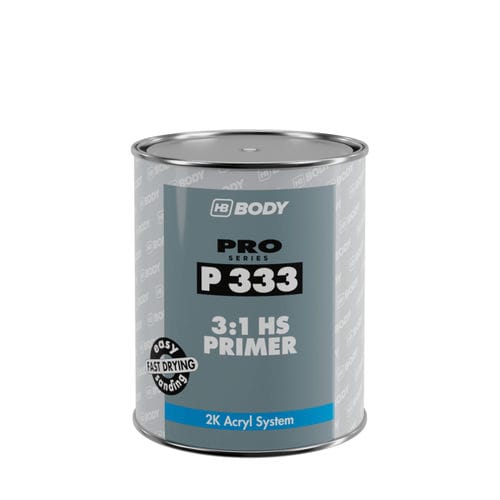 丙烯塑料打底剂 - P333 - HB BODY S.A. - 用于汽车 / 灰色 / 黑色