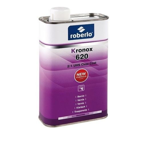 末道亮光漆 - KRONOX 620 - Roberlo S.A. - 快干型 / 双组分 / 用于汽车