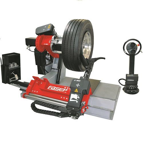 卡车轮胎拆装机 - RGU566E - FASEP 2000 SRL - 农用车 / 超自动 / 卧式