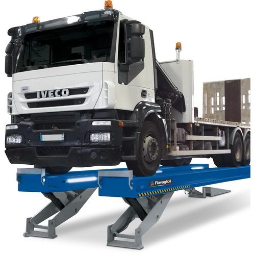 固定式剪叉式升降机 - RAV825.9I - Ravaglioli - 电动液压 / 车间 / 商用