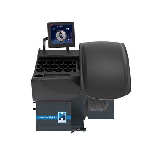 车用轮胎平衡机 - megaspin 3200P - Hofmann Megaplan GmbH - 自动 / 带触摸屏 / 电脑辅助