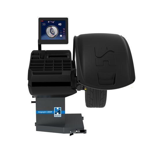 车用轮胎平衡机 - megaspin 1300P - Hofmann Megaplan GmbH - 自动 / 带触摸屏 / 电脑辅助
