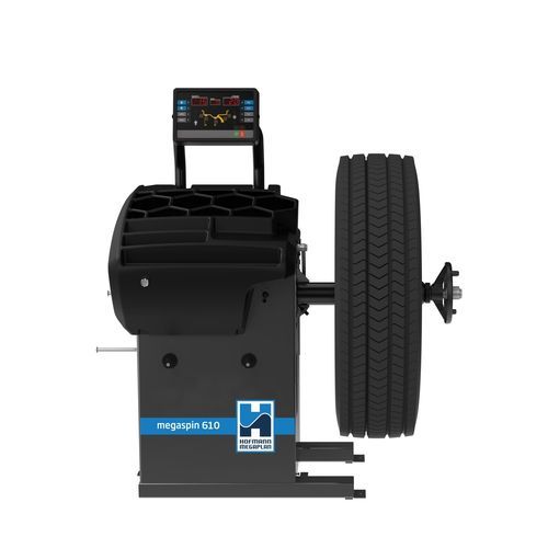 卡车轮胎平衡机 - megaspin 610 - Hofmann Megaplan GmbH - 用于公共汽车 / 车用 / 自动