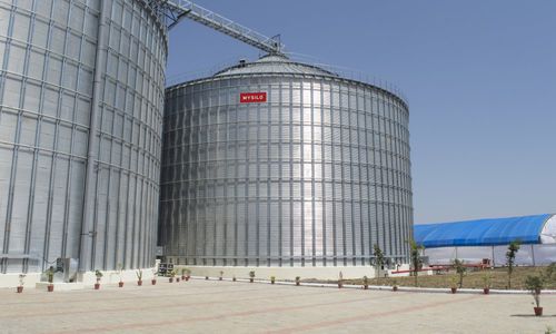 平底筒仓 - Mysilo - 镀锌 / 石膏灰泥