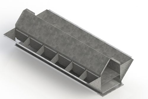 链条输送机 - T series - Mysilo - 倾斜 / 用于颗粒 / 筒仓