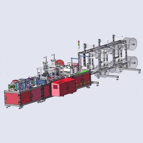 防护面具生产线 - Promax Smart Manufacturing - 无纺布 / 自动