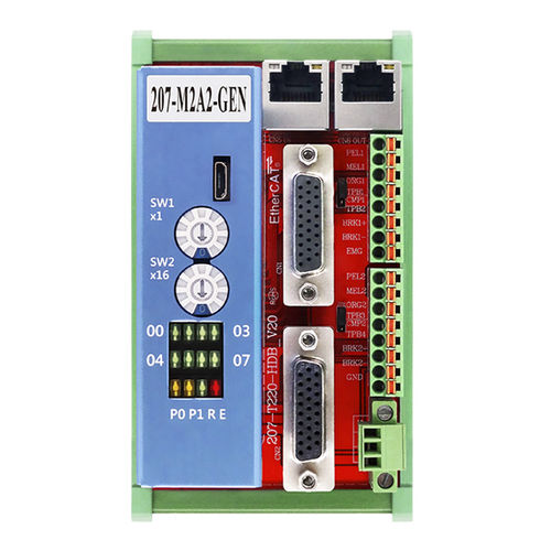 EtherCAT运动控制器 - 207-M2A2-GEN - Taiwan Pulse Motion - 双轴 / 以太网 / 编码器