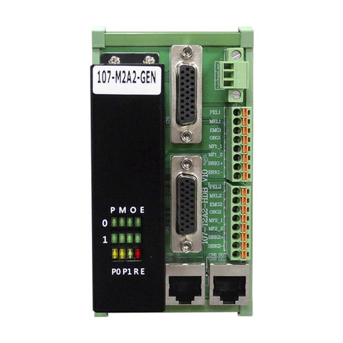 双轴运动控制器 - 107-M2A2-GEN - Taiwan Pulse Motion - 以太网 / RS-485 / 编码器