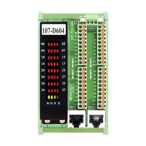 从式I/O模块 - 107-D604-XN - Taiwan Pulse Motion - 数字 / RJ45 / RS-485