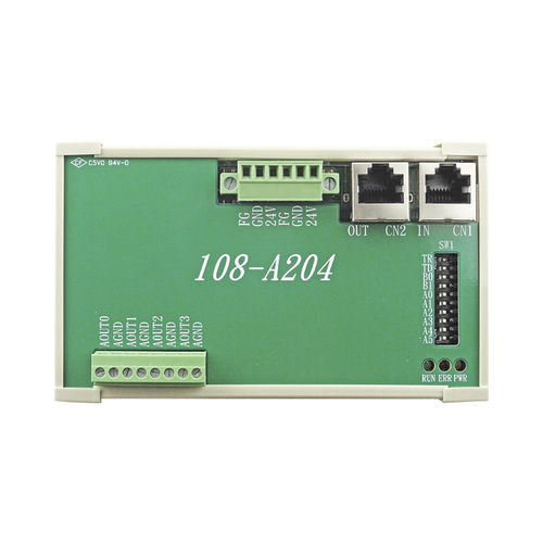 从式输出模块 - 108-A204 - Taiwan Pulse Motion - 模拟 / 以太网 / RS-485