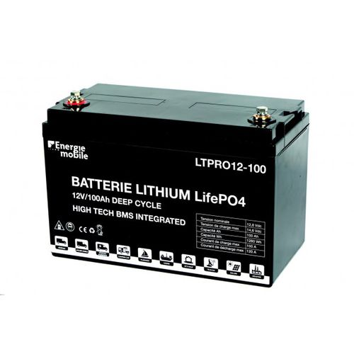 LiFePO4电池 - LTPRO12-60BT - ABL Transfo - 模块 / 12V / M8