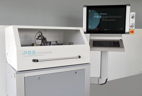 卧式平衡机 -  CAROBA®Balancer Universal 500 - PMB - Präzisionsmaschinenbau Bobertag GmbH - 动态 / 电动 / 皮带驱动