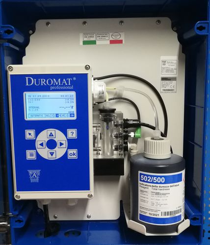 水硬度分析仪 - DUROMAT® Professional - Apura s.r.l. - 水 / 监控 / 碱性