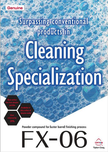 水相清洁用品 - FX-06 Powder compound for clean surface - Tipton Corp. - 金属
