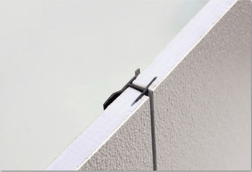 挤压成型式聚苯乙烯内芯夹芯板 - INSULATION LIGHT - Pannelli Termici srl - 铝表面 / 玻璃纤维表面 / 用于天花板