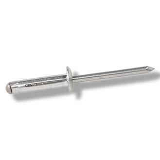 单向铆钉 - 0007140763 - STANLEY Engineered Fastening - 平头 / 铝框架 / 镀银
