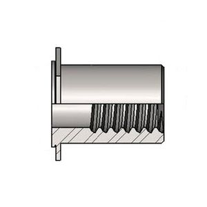 压接式压铆螺柱 - 922 series - STANLEY Engineered Fastening - 镶嵌 / 母端 / 单向