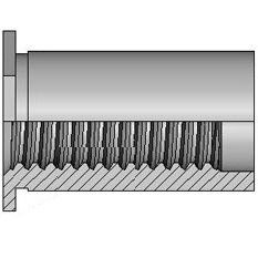 压接式压铆螺柱 - 928  series - STANLEY Engineered Fastening - 螺纹 / 母端