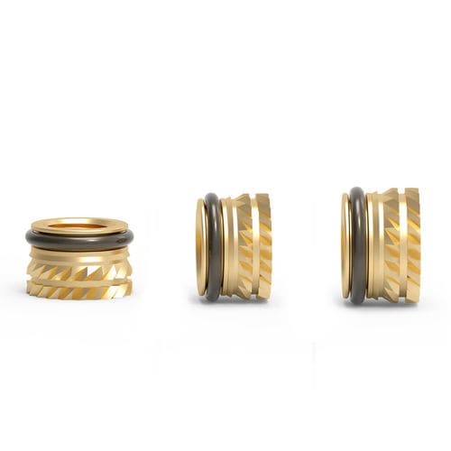 螺纹嵌件 - OT series - Shenzhen In-saiL Precision Parts Co.,Ltd - 滚花 / 不锈钢 / 铝制