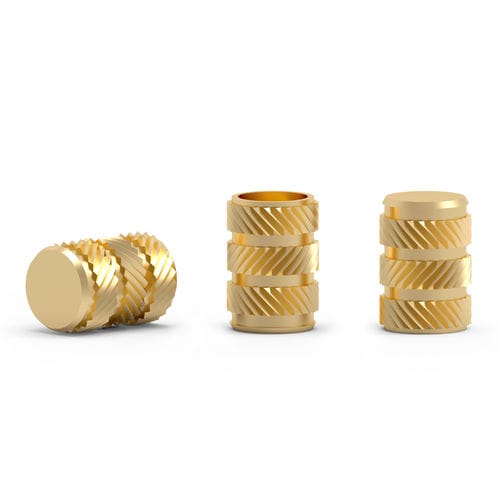 包覆成型嵌件 - FT series - Shenzhen In-saiL Precision Parts Co.,Ltd - 螺纹 / 滚花 / 不锈钢