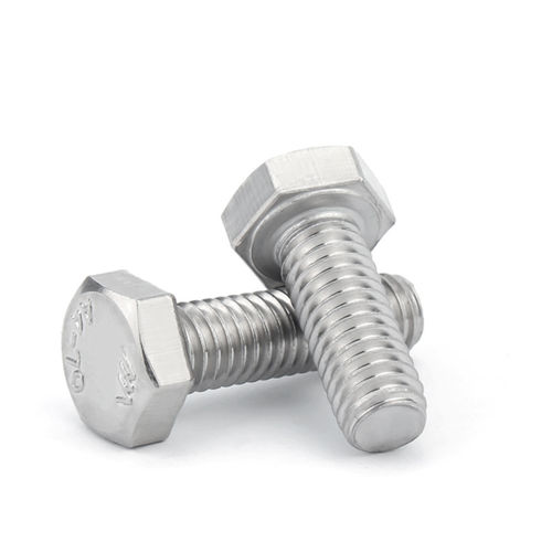 锁闭螺栓 - DIN933 - Shenzhen In-saiL Precision Parts Co.,Ltd - 六角头