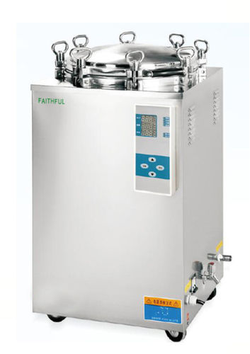 实验室灭菌器 - FSF-LD series - Huanghua Faithful Instrument Co.,LTD. - 蒸汽 / 垂直