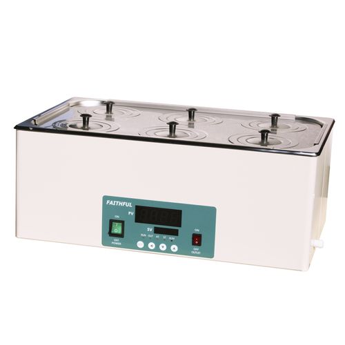 实验室水浴箱 - DK-2000-IIIL (2 rows & 6 holes) - Huanghua Faithful Instrument Co.,LTD. - 加热 / 数字显示